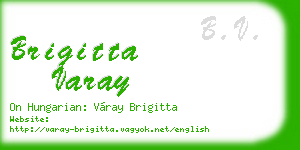 brigitta varay business card